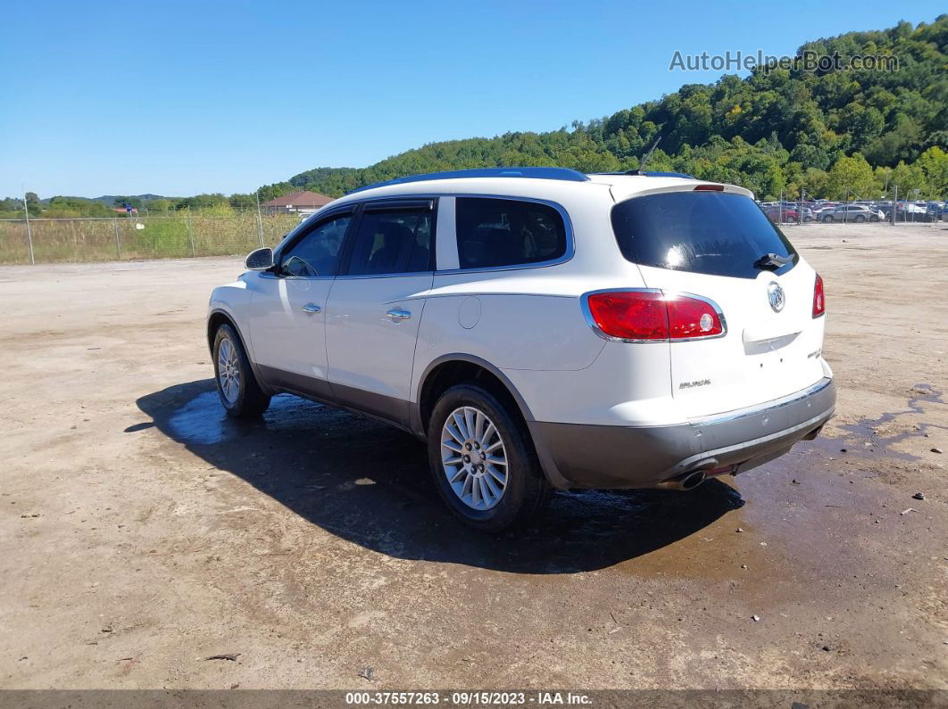 2010 Buick Enclave Cxl W/1xl White vin: 5GALVBED7AJ241508