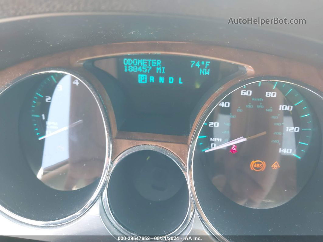 2010 Buick Enclave 1xl White vin: 5GALVBED8AJ101905