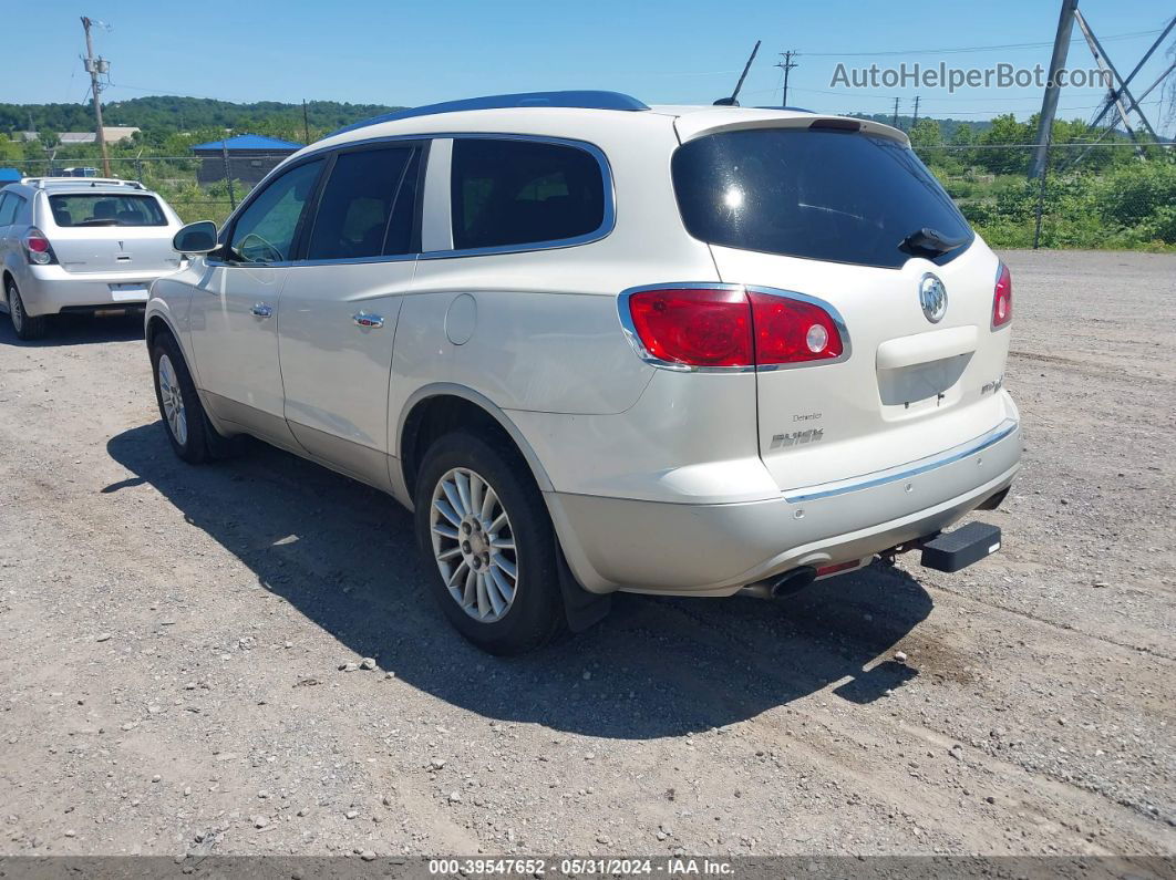 2010 Buick Enclave 1xl White vin: 5GALVBED8AJ101905