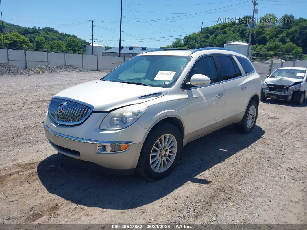 2010 Buick Enclave 1xl White vin: 5GALVBED8AJ101905