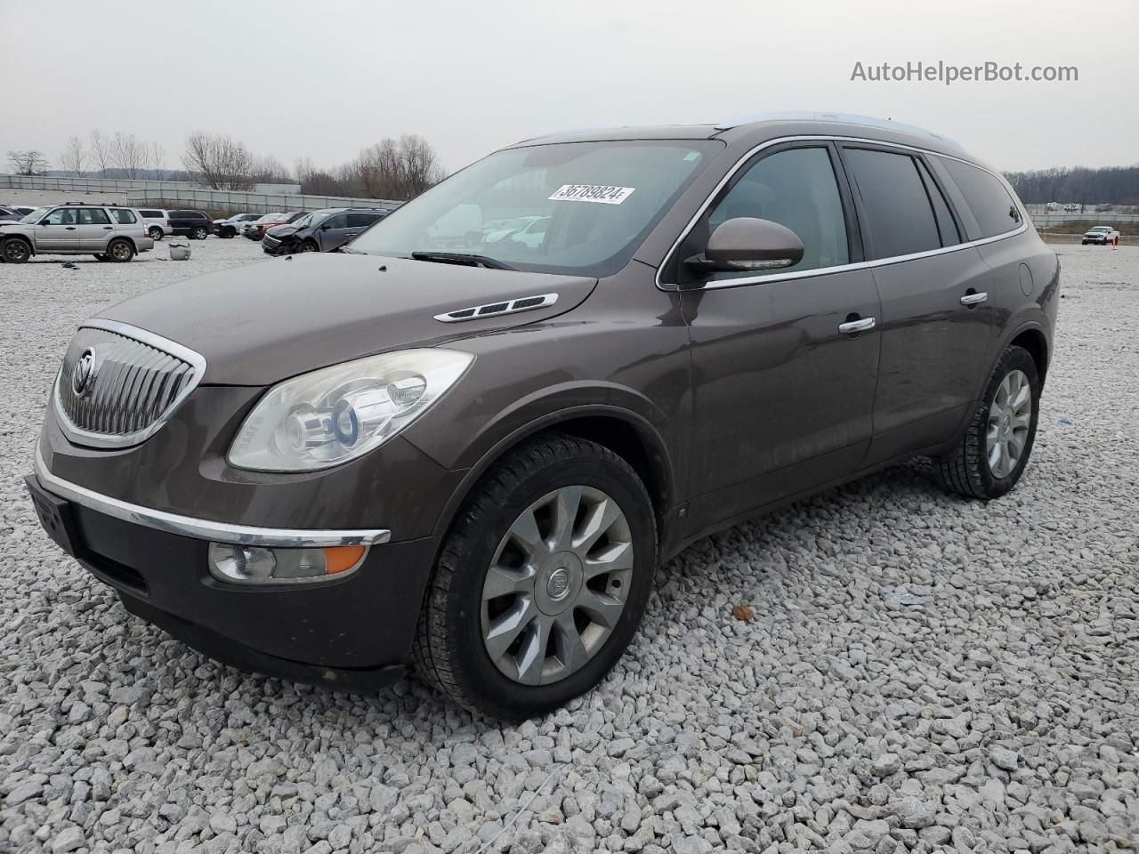 2010 Buick Enclave Cxl Charcoal vin: 5GALVCED0AJ146780