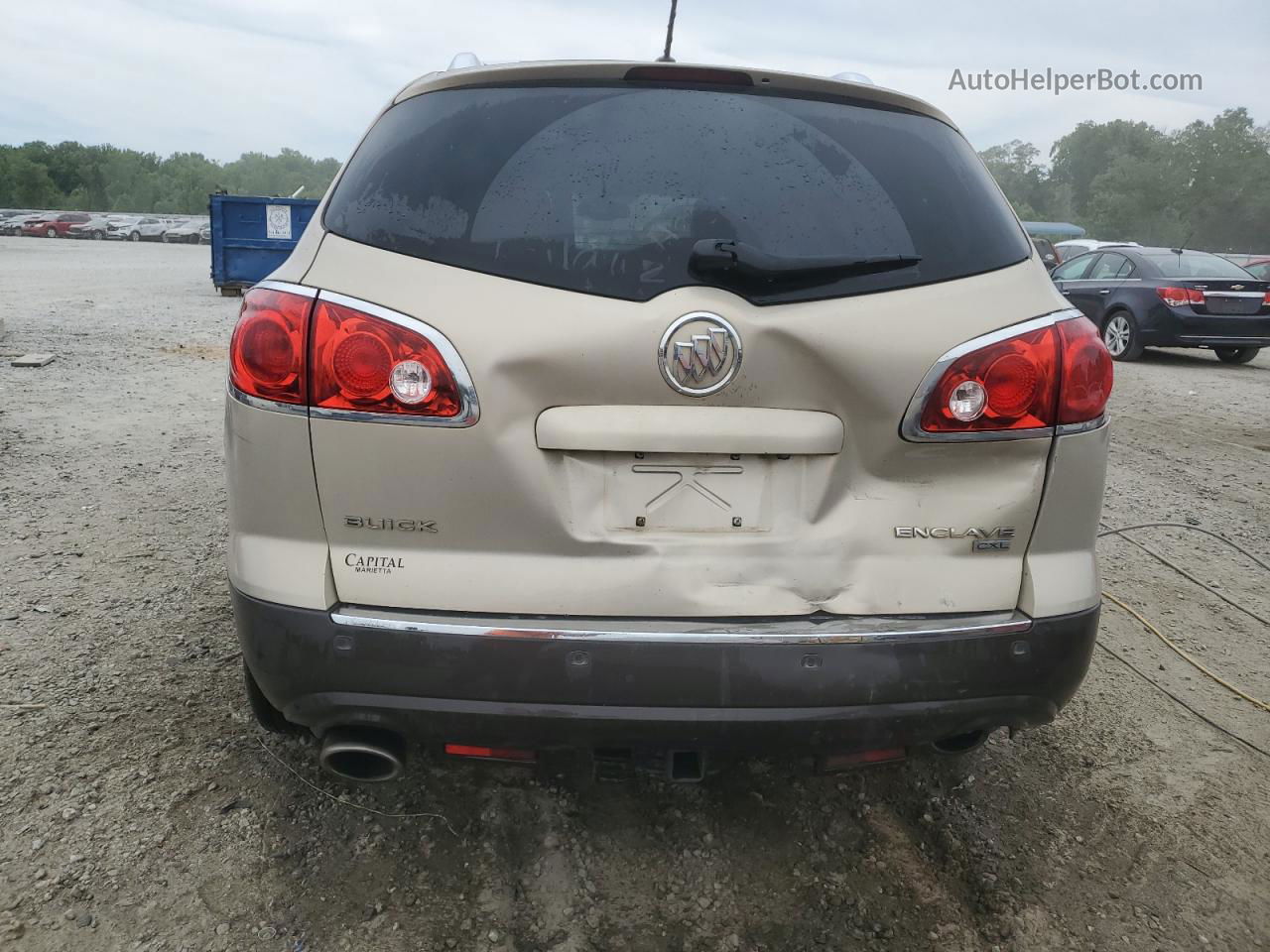 2010 Buick Enclave Cxl Two Tone vin: 5GALVCED0AJ211644
