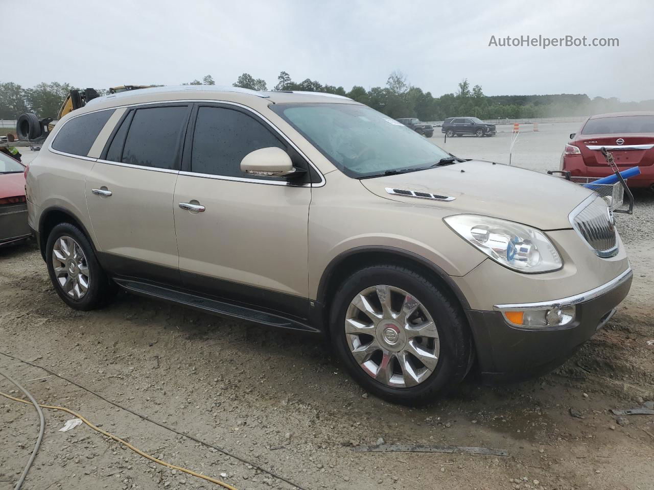 2010 Buick Enclave Cxl Two Tone vin: 5GALVCED0AJ211644