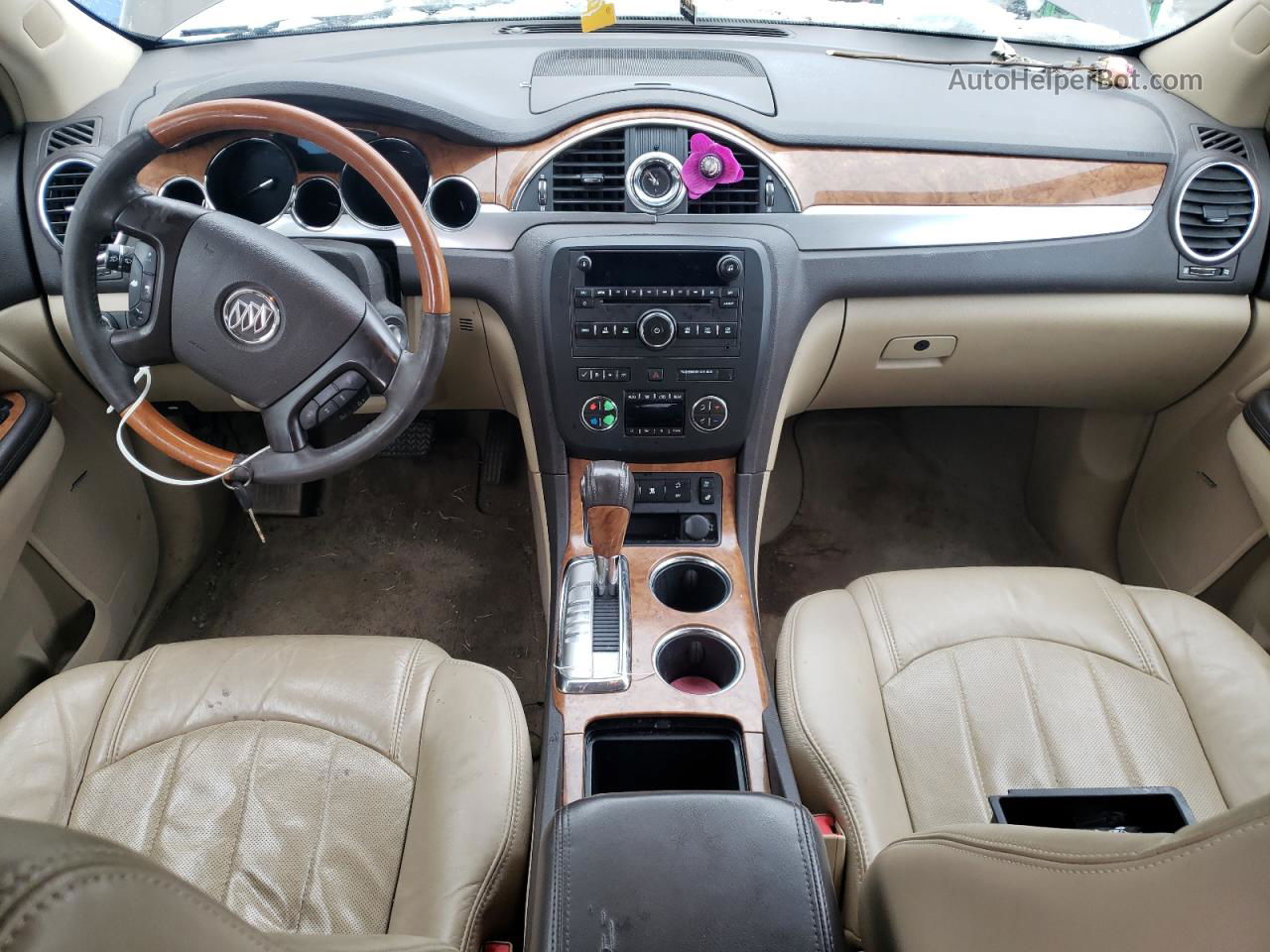 2010 Buick Enclave Cxl Brown vin: 5GALVCED2AJ104692