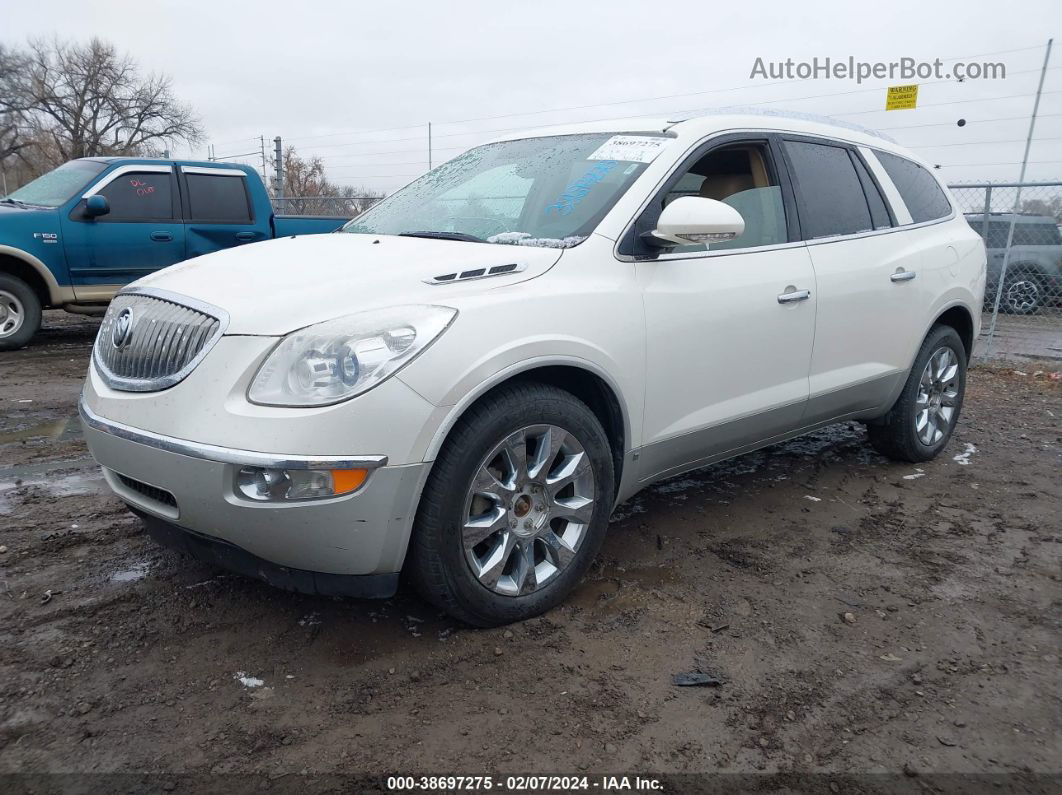 2010 Buick Enclave 2xl White vin: 5GALVCED3AJ156347