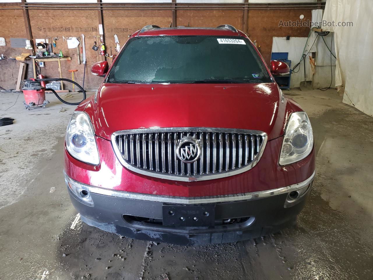 2010 Buick Enclave Cxl Burgundy vin: 5GALVCED7AJ147019