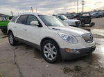 2010 Buick Enclave Cxl White vin: 5GALVCED9AJ136202