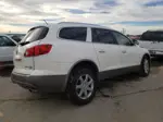 2010 Buick Enclave Cxl White vin: 5GALVCED9AJ136202