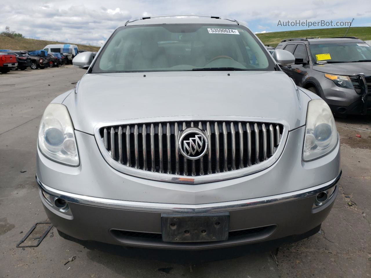 2010 Buick Enclave Cxl Gray vin: 5GALVCEDXAJ213191