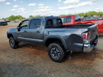 2017 Toyota Tacoma Double Cab Gray vin: 5TFCZ5AN6HX050608