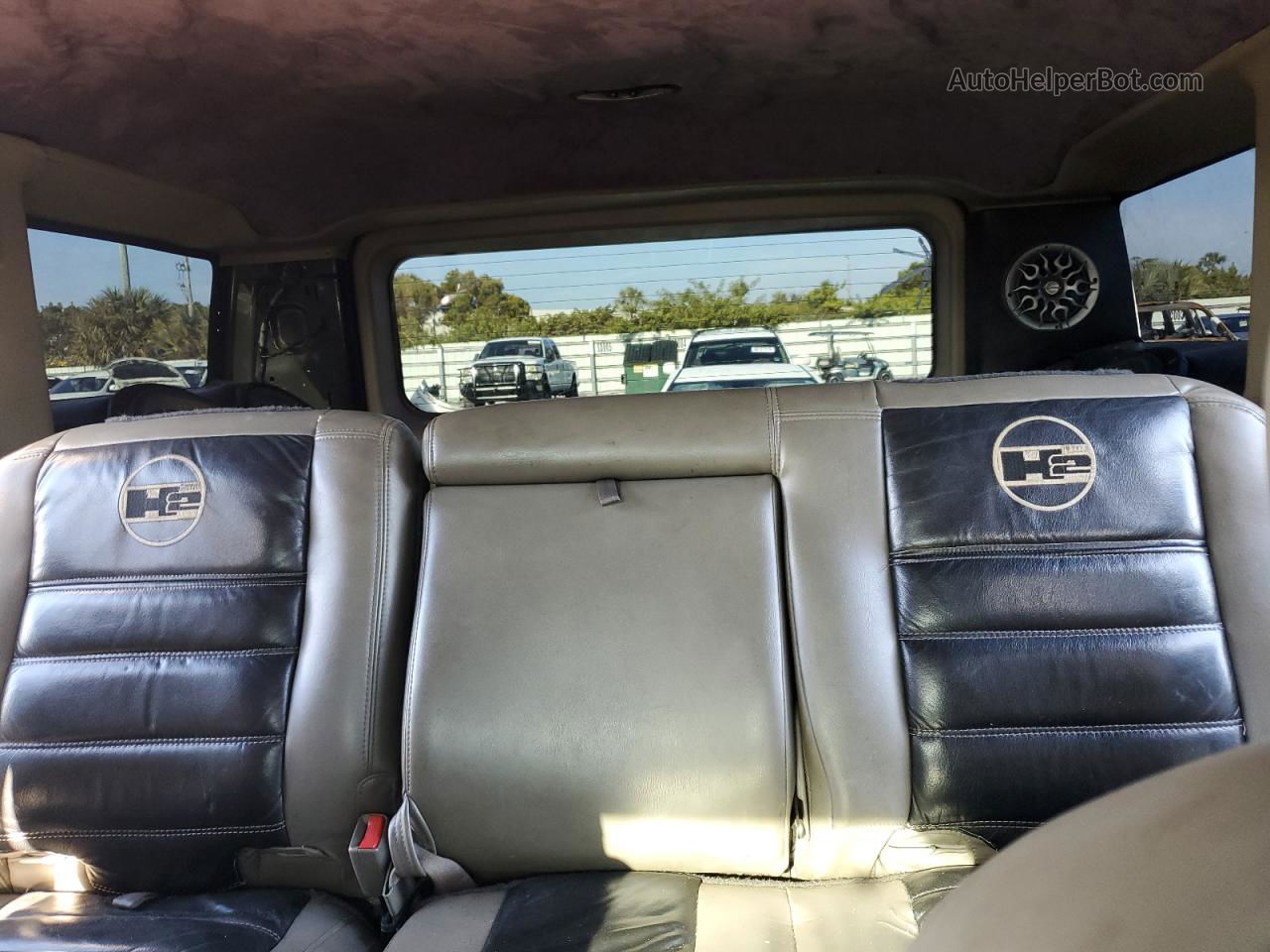 2003 Hummer H2  Серебряный vin: 5GRGN23U53H134260
