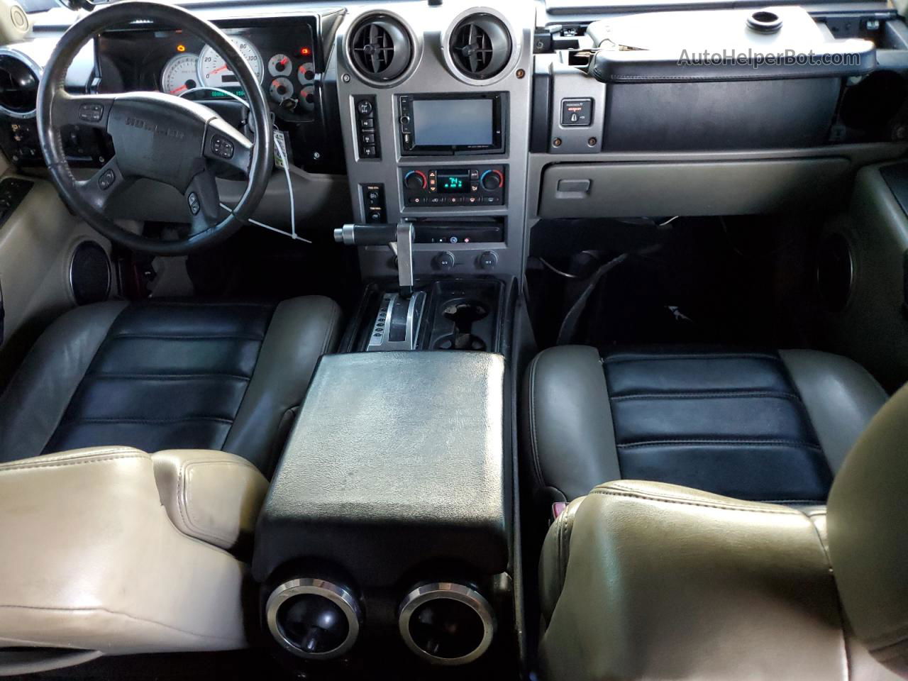 2003 Hummer H2  Серебряный vin: 5GRGN23U53H134260