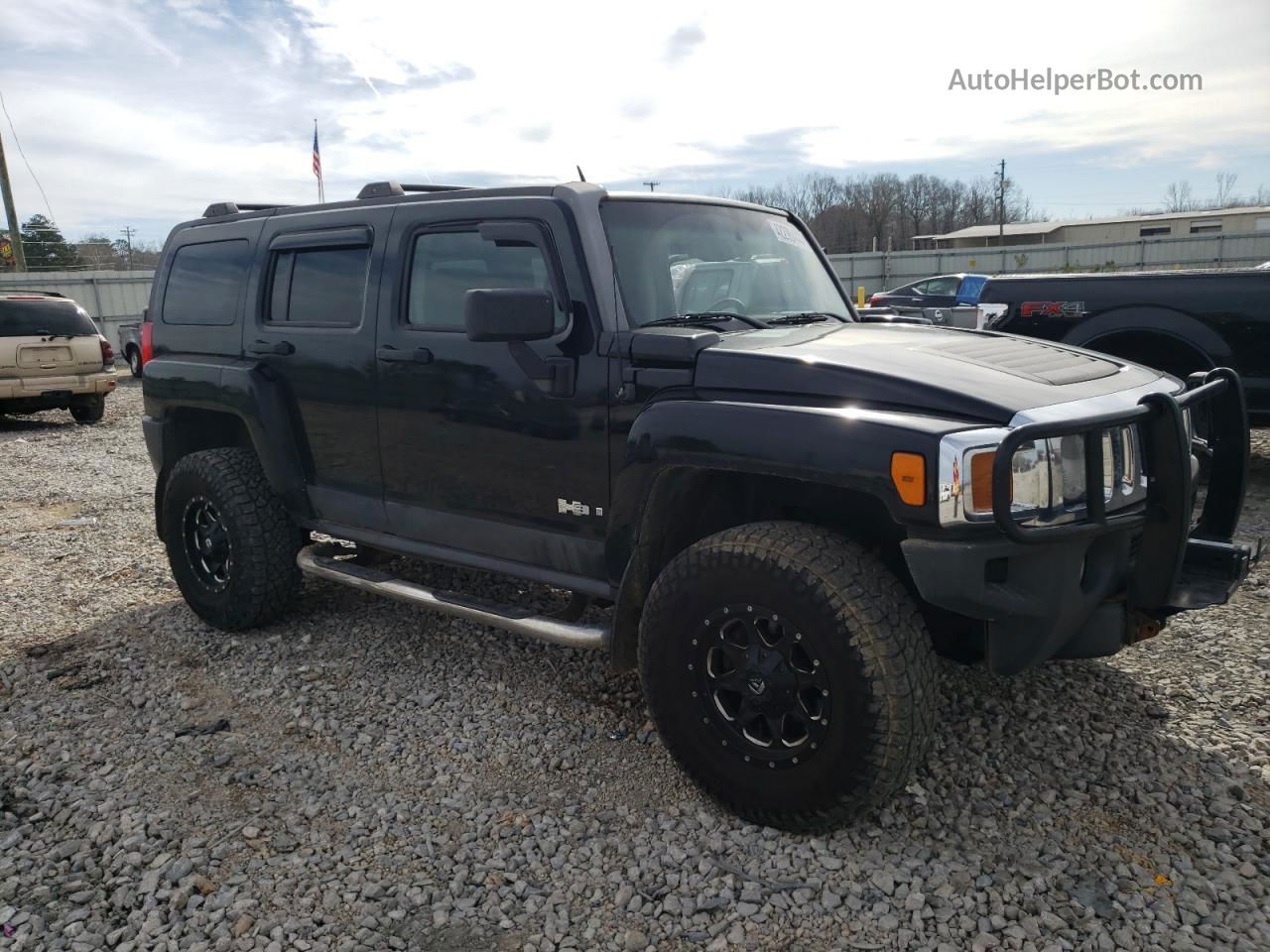 2006 Hummer H3  Black vin: 5GTDN136068133630