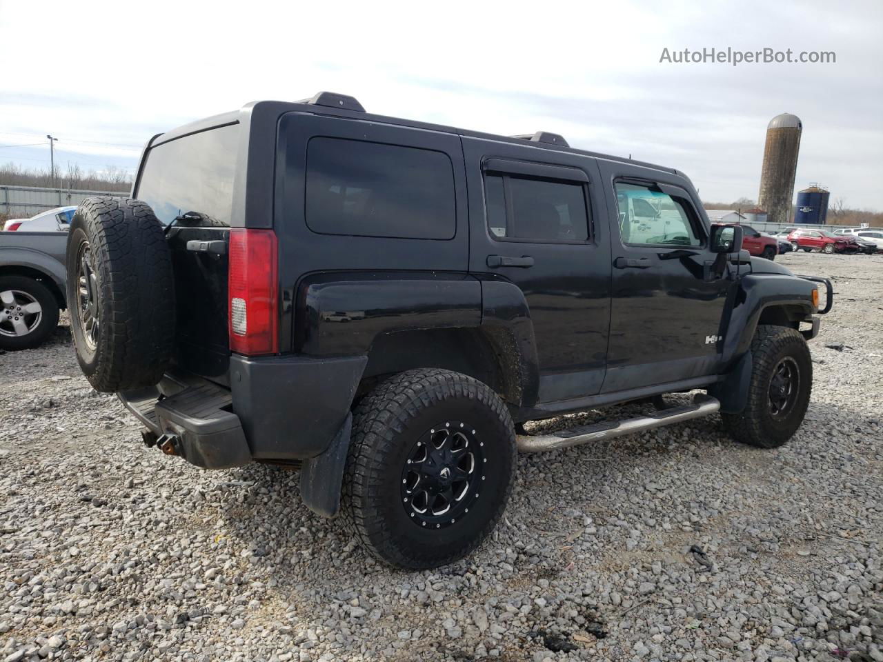 2006 Hummer H3  Black vin: 5GTDN136068133630