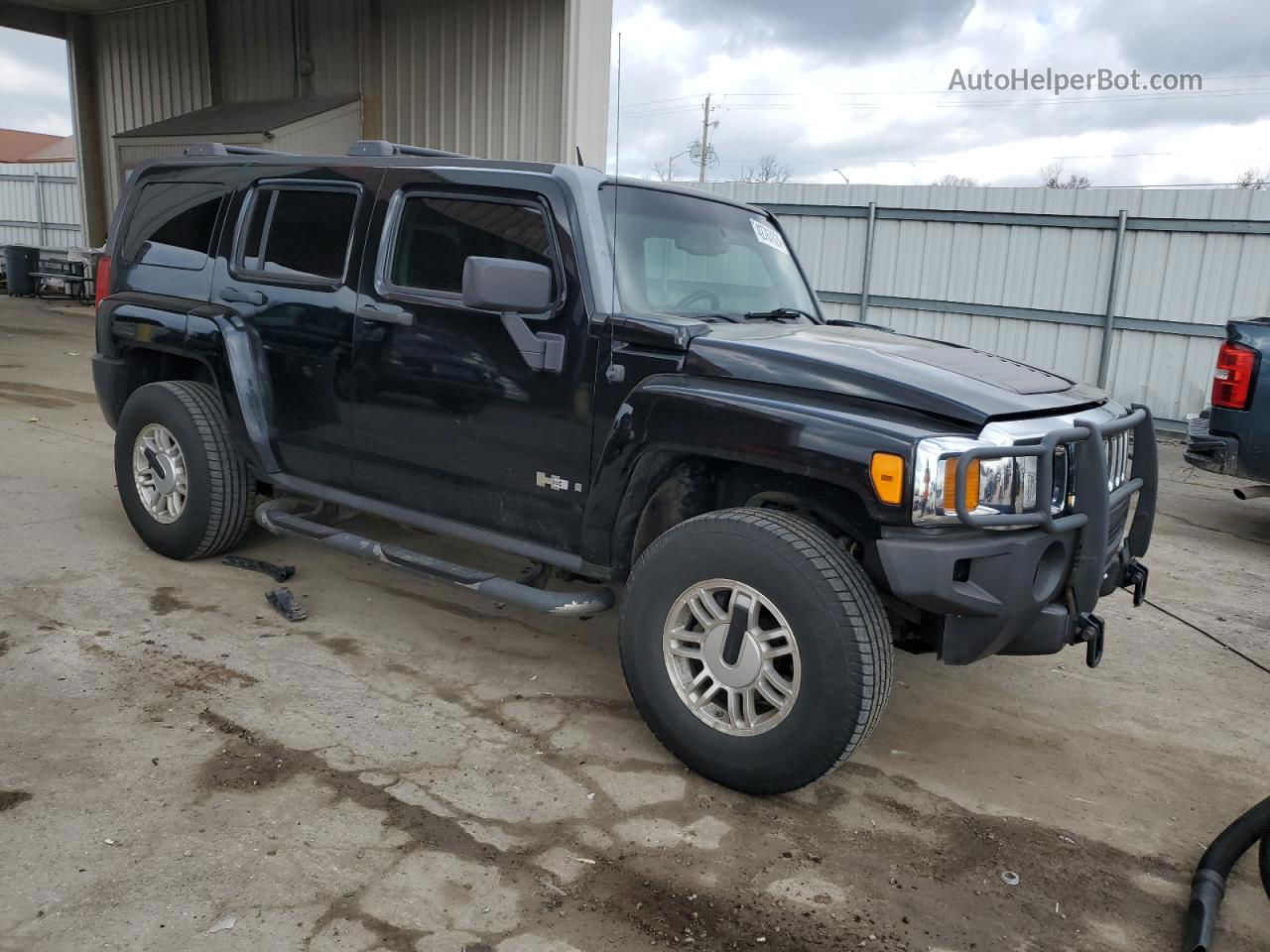 2006 Hummer H3  Black vin: 5GTDN136068138035