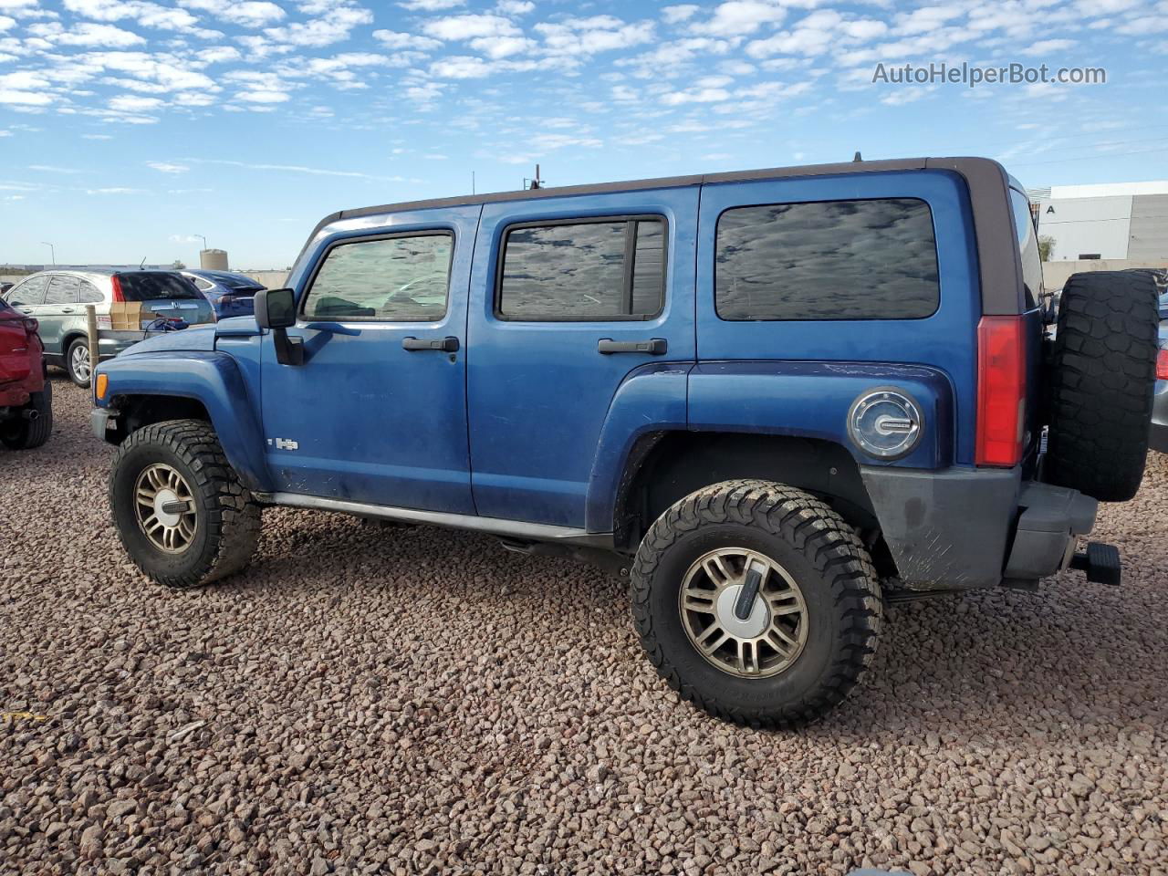 2006 Hummer H3  Blue vin: 5GTDN136068138293