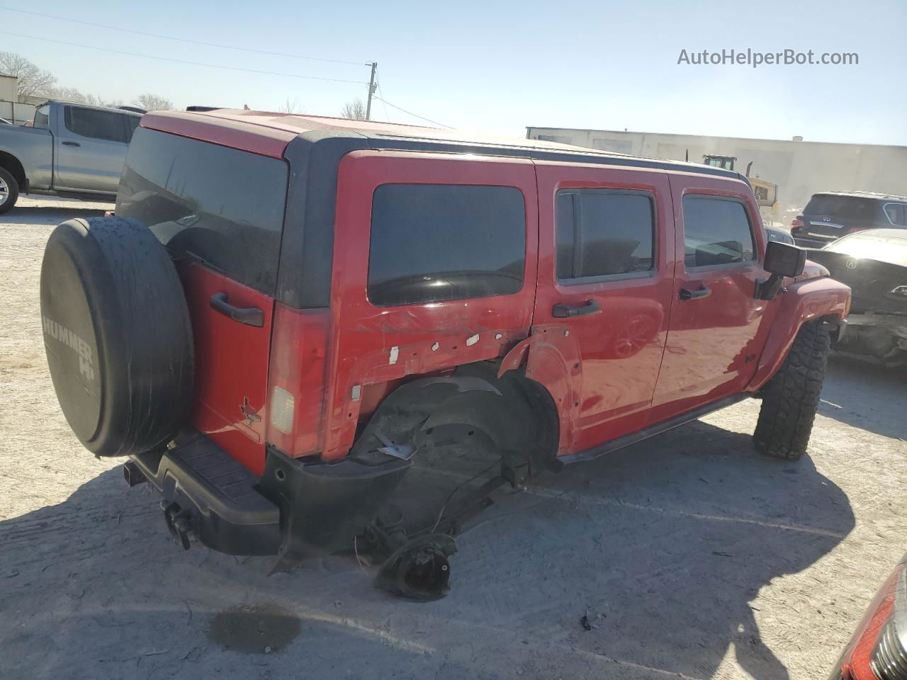 2006 Hummer H3  Red vin: 5GTDN136068317627