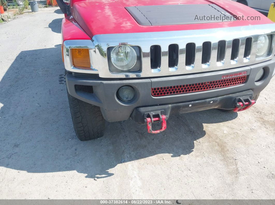 2006 Hummer H3   Красный vin: 5GTDN136168118201