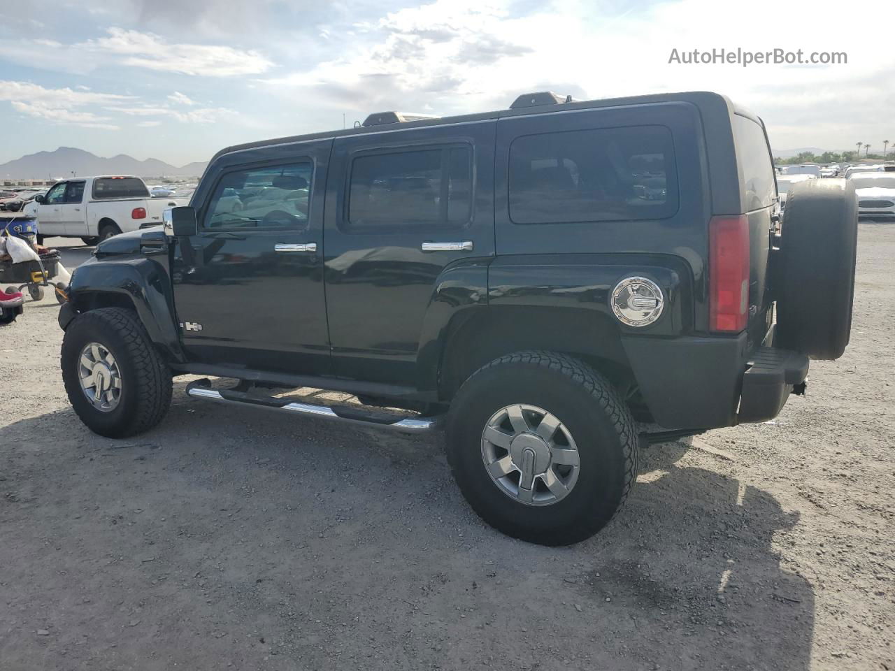 2006 Hummer H3  Black vin: 5GTDN136168118229