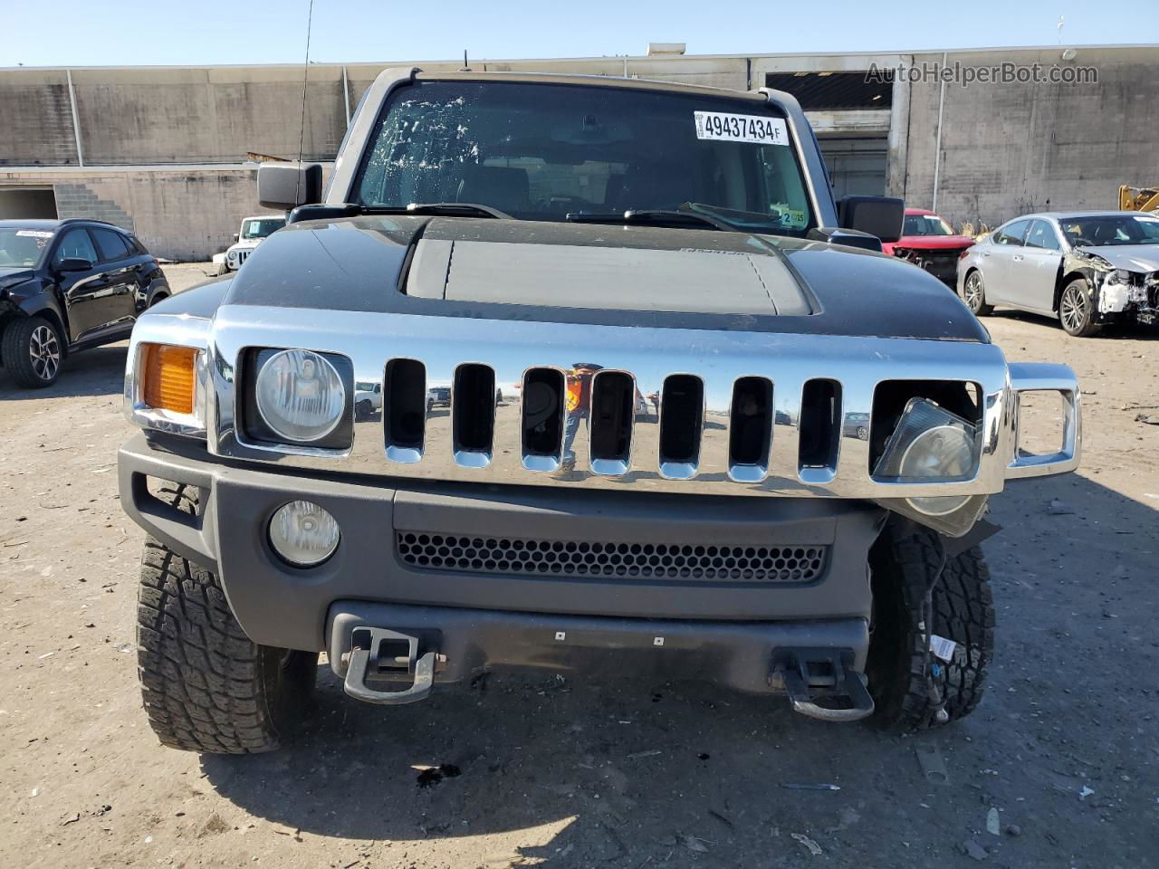 2006 Hummer H3  Черный vin: 5GTDN136168118361