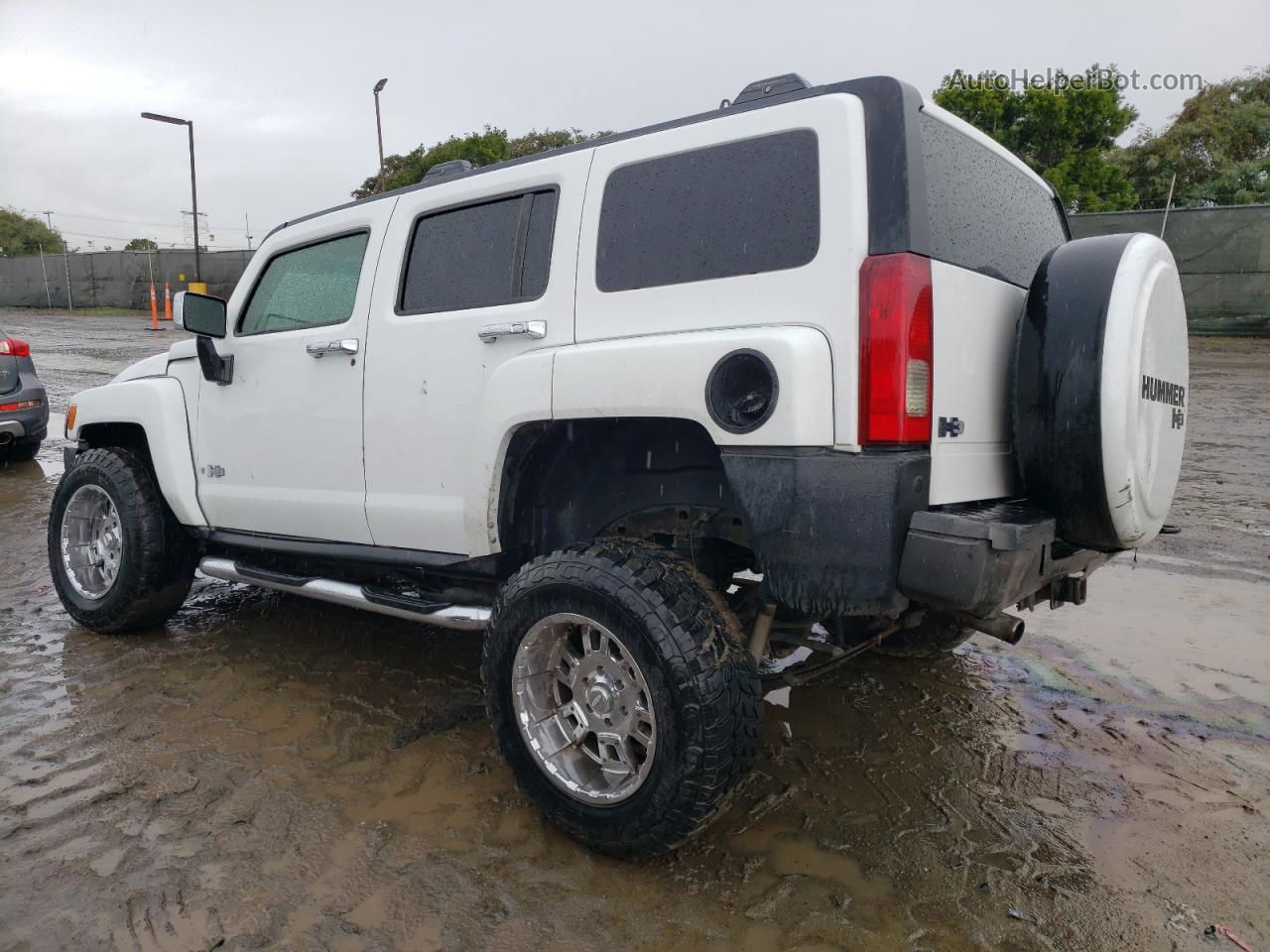 2006 Hummer H3  White vin: 5GTDN136168168919