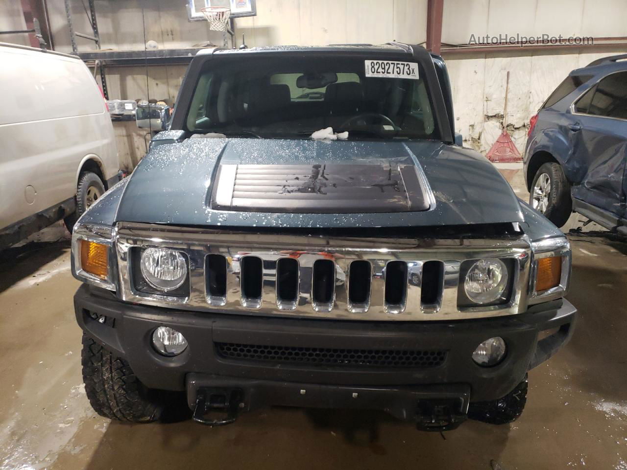 2006 Hummer H3  Blue vin: 5GTDN136168188958