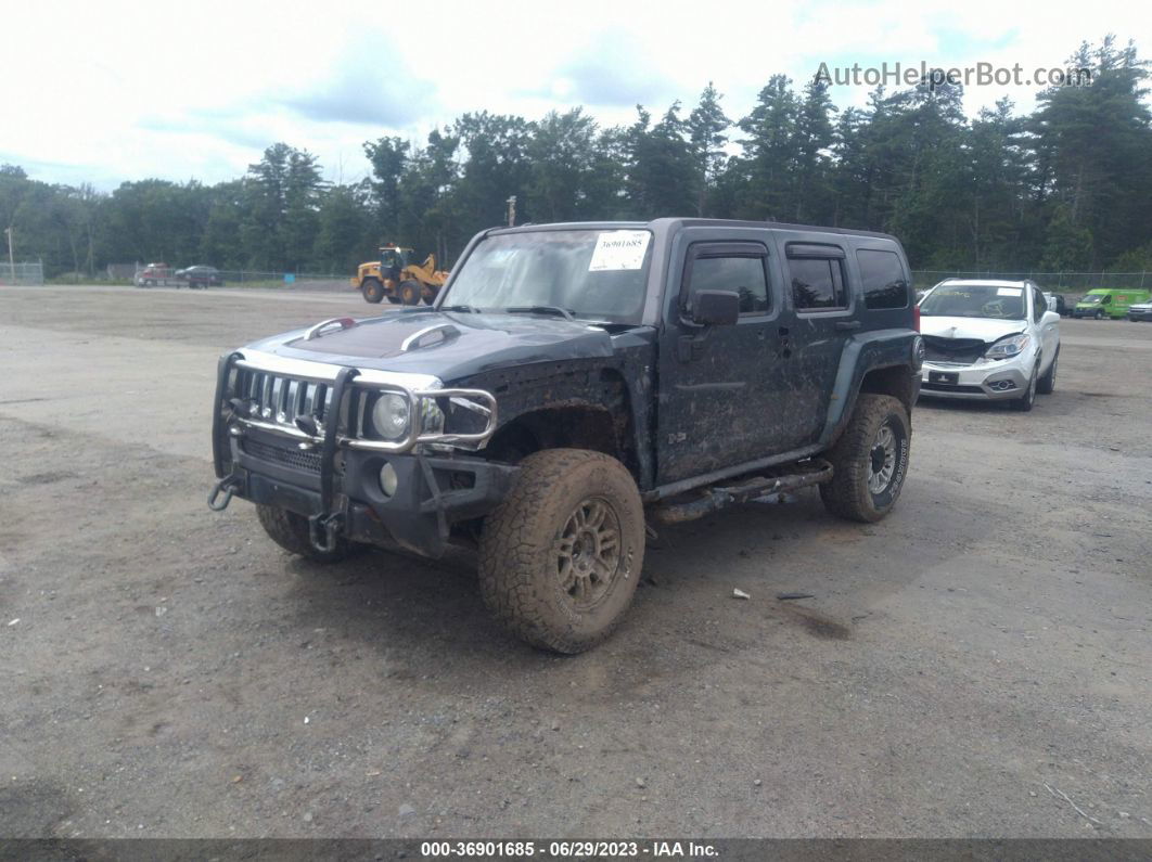 2006 Hummer H3   Синий vin: 5GTDN136168248074