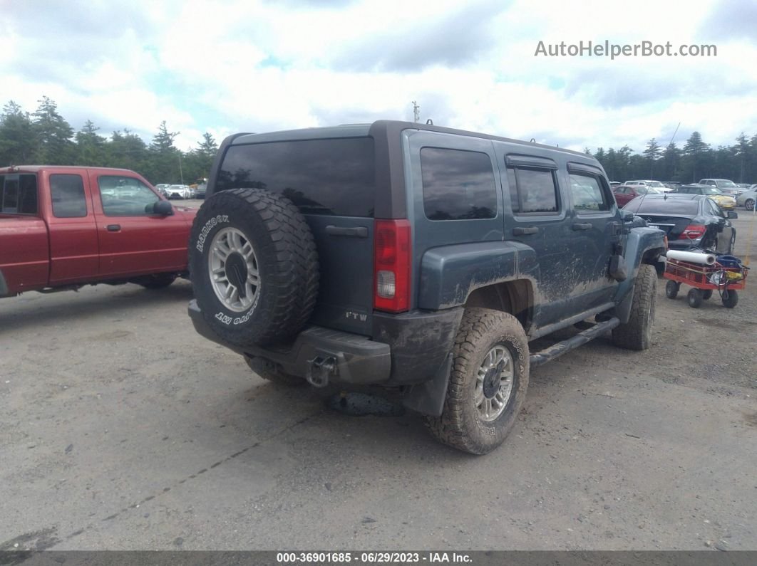 2006 Hummer H3   Blue vin: 5GTDN136168248074