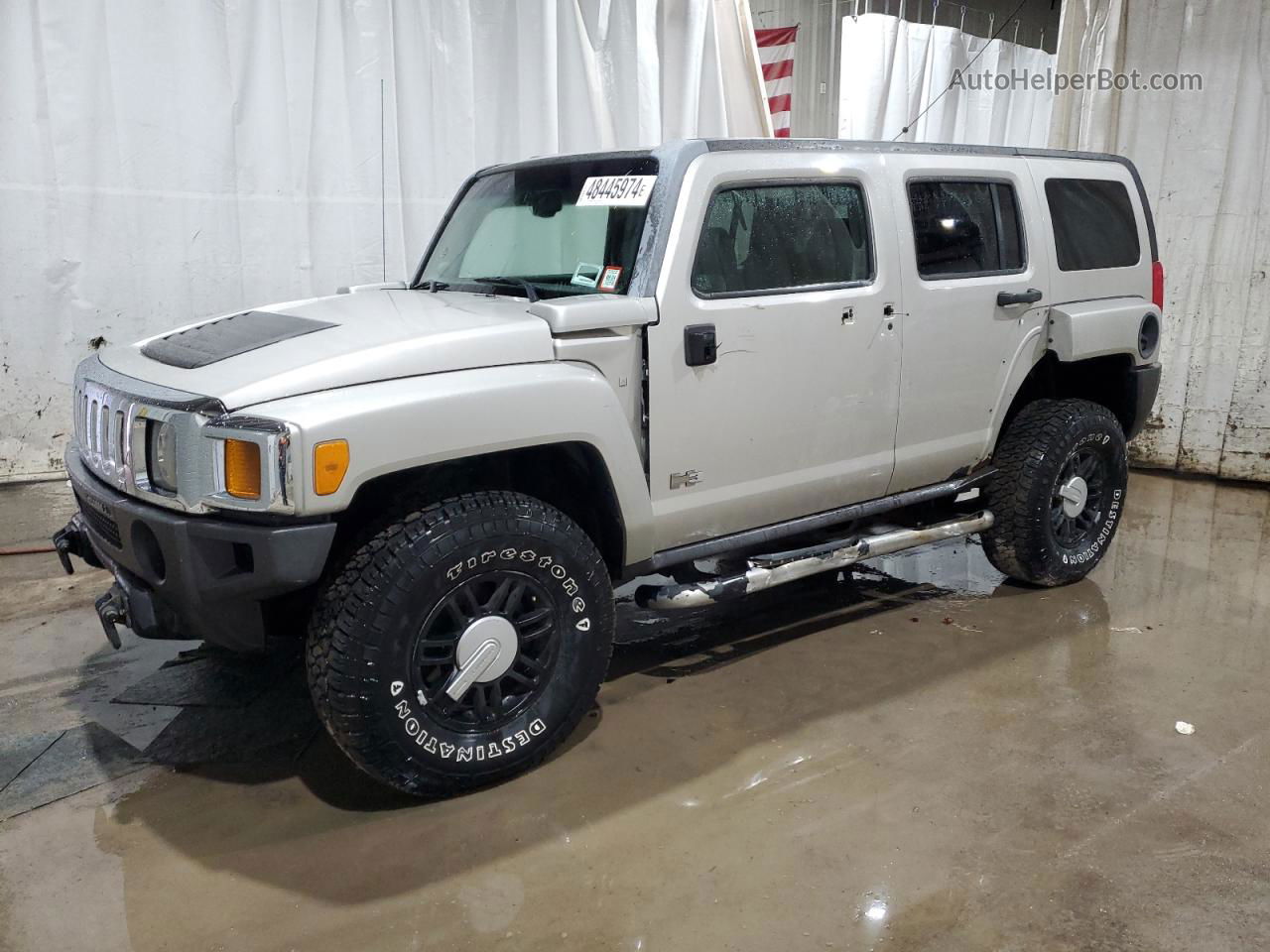 2006 Hummer H3  Tan vin: 5GTDN136168297856