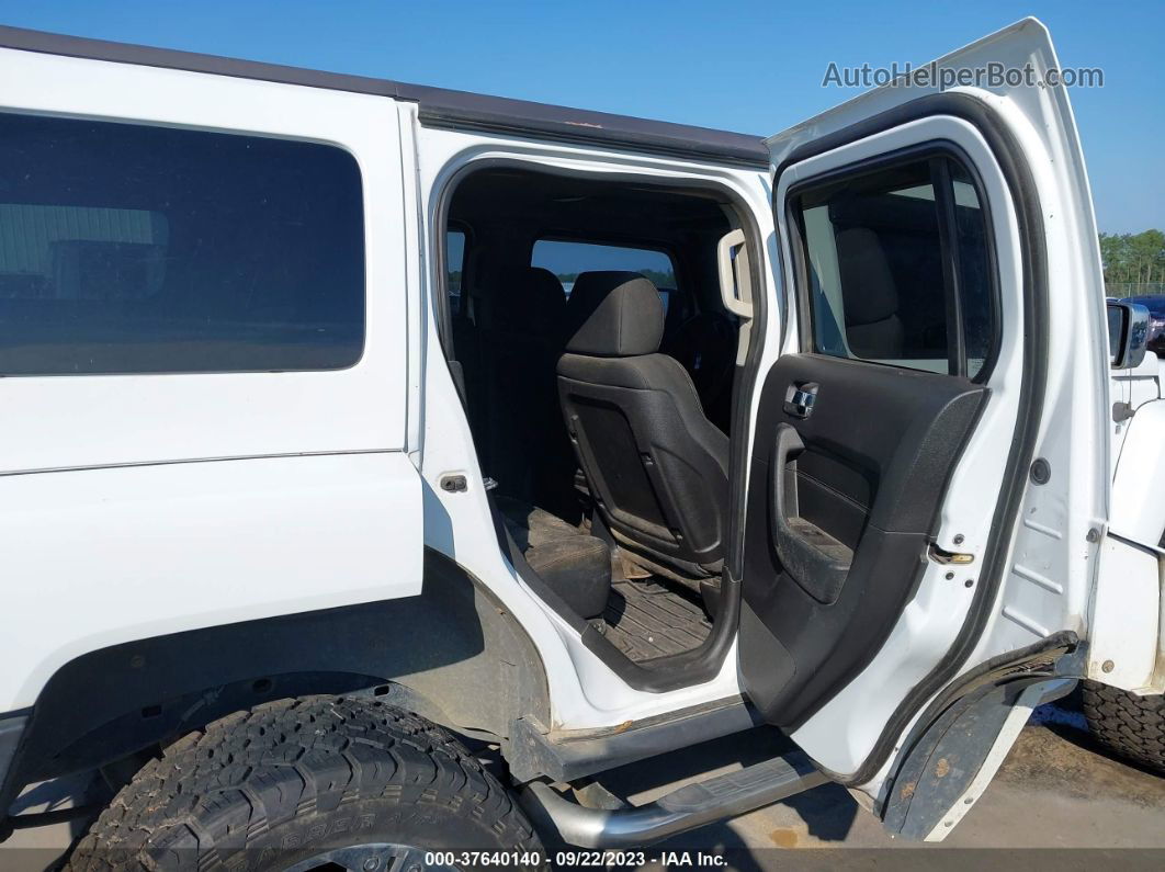 2006 Hummer H3   White vin: 5GTDN136168309391