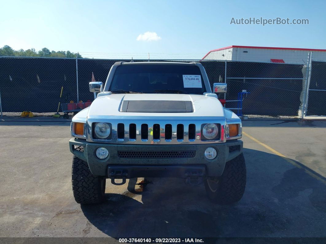 2006 Hummer H3   White vin: 5GTDN136168309391