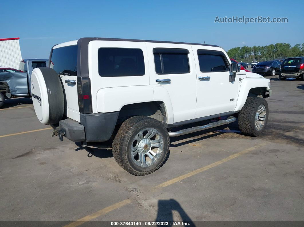 2006 Hummer H3   White vin: 5GTDN136168309391