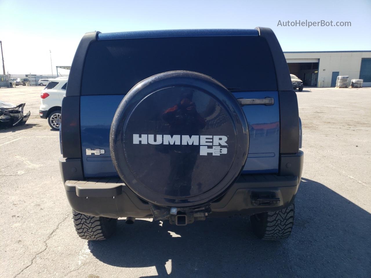 2006 Hummer H3  Синий vin: 5GTDN136168313070
