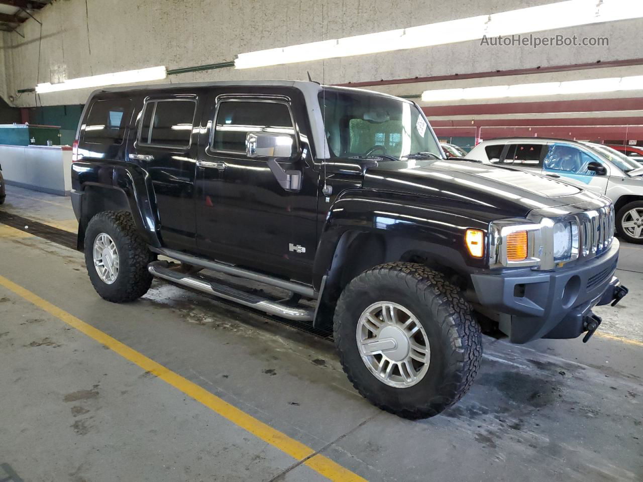 2006 Hummer H3  Черный vin: 5GTDN136168315546