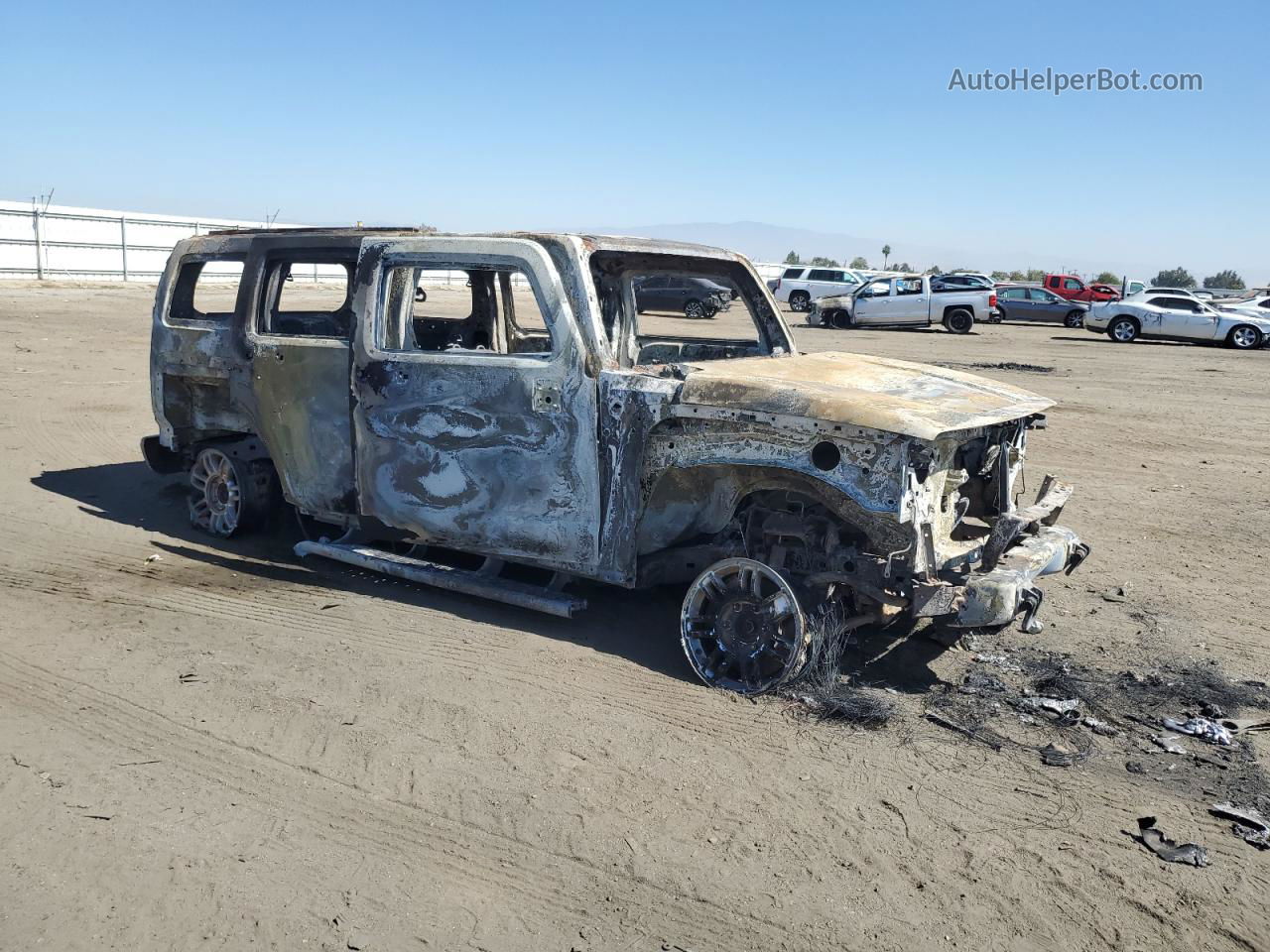 2006 Hummer H3  Burn vin: 5GTDN136268102184