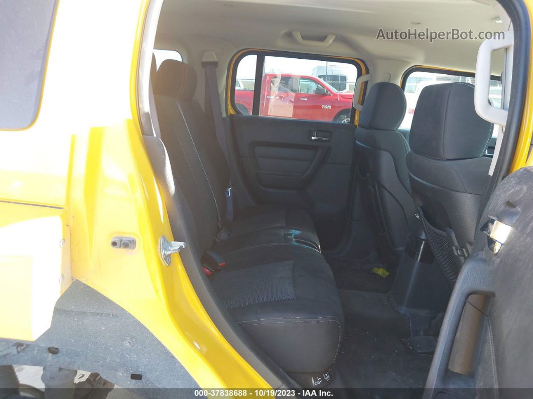 2006 Hummer H3 Suv Yellow vin: 5GTDN136268173885