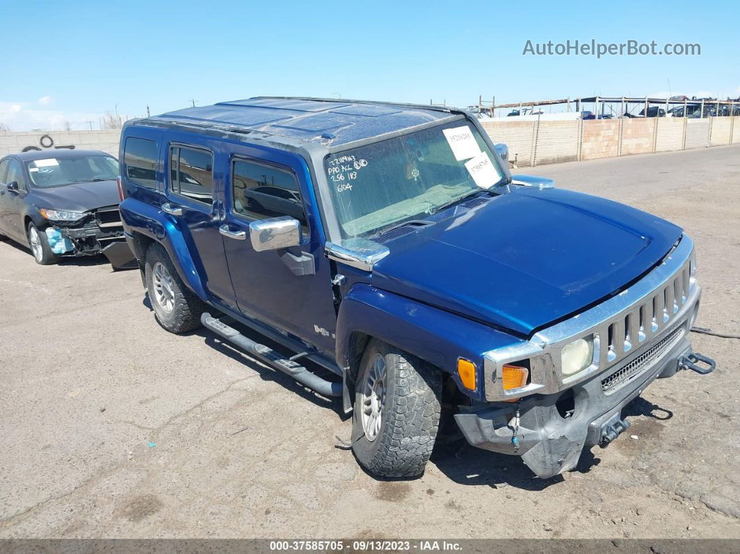 2006 Hummer H3   Blue vin: 5GTDN136268186104