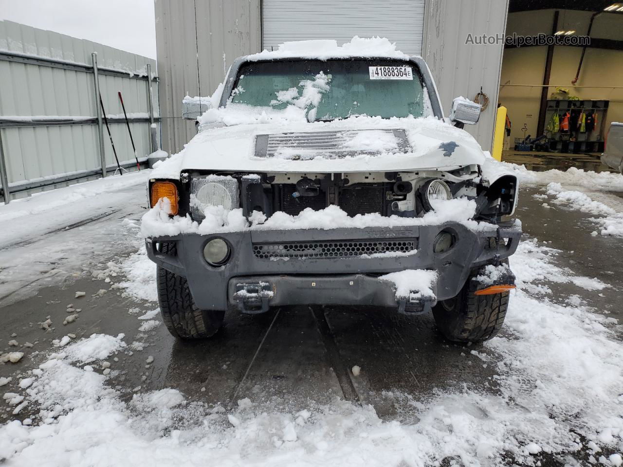 2006 Hummer H3  White vin: 5GTDN136268267720