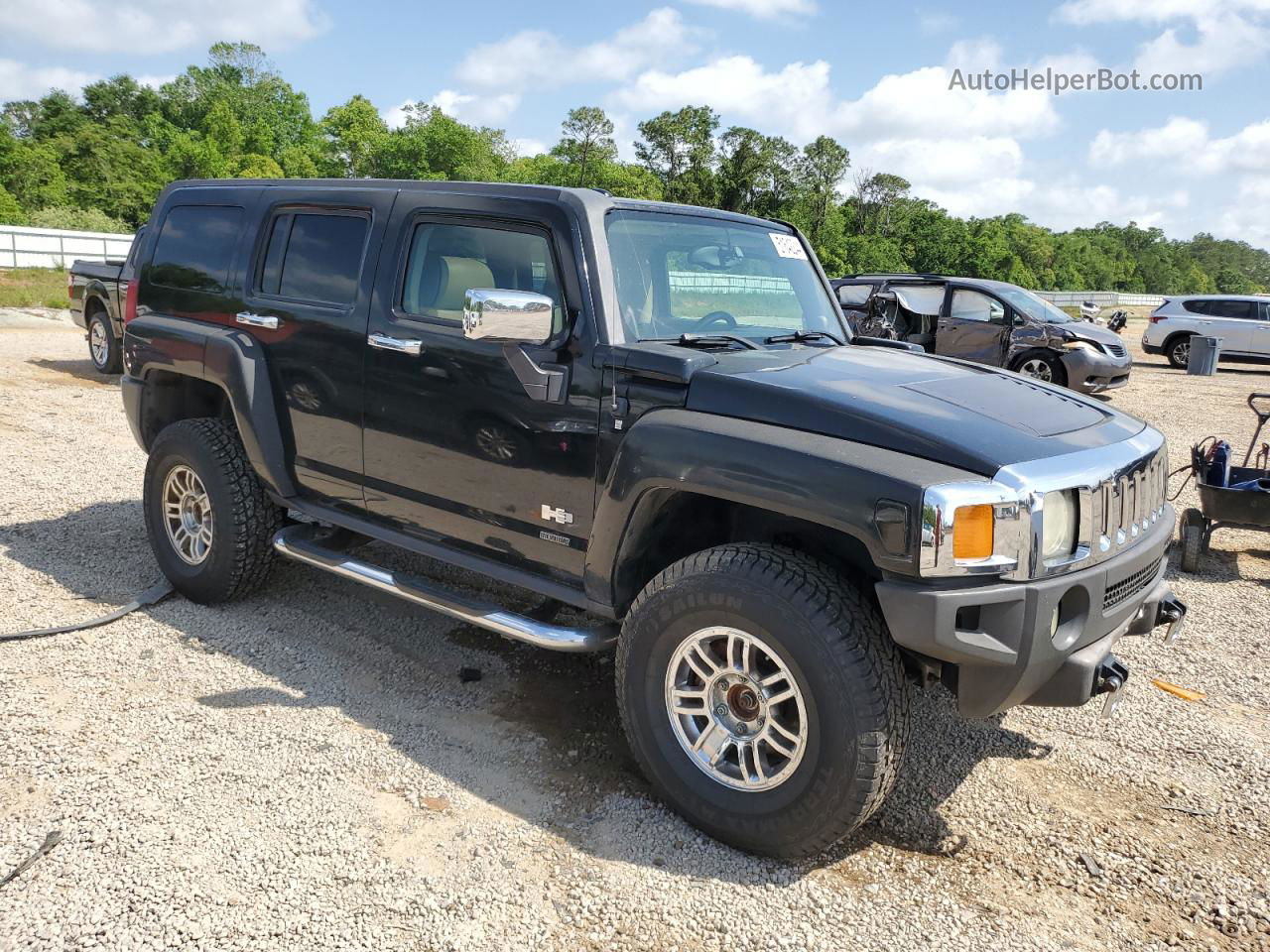 2006 Hummer H3  Black vin: 5GTDN136268311408