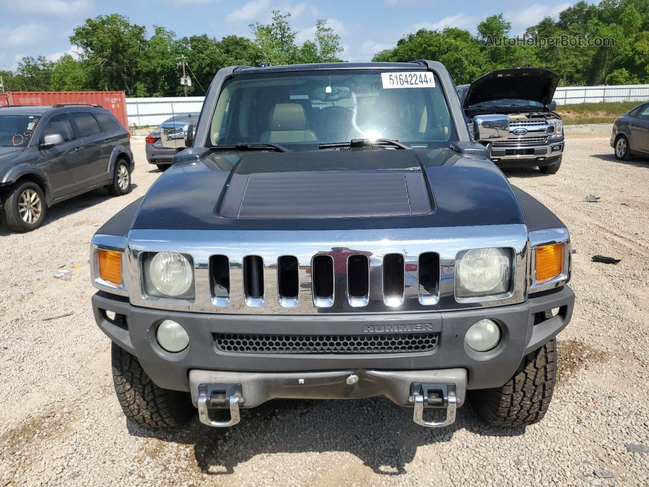 2006 Hummer H3  Black vin: 5GTDN136268311408