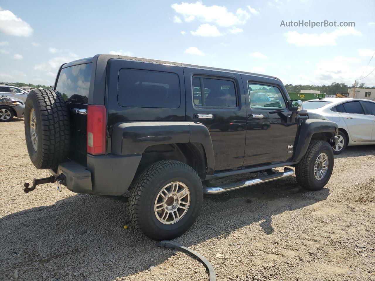 2006 Hummer H3  Черный vin: 5GTDN136268311408