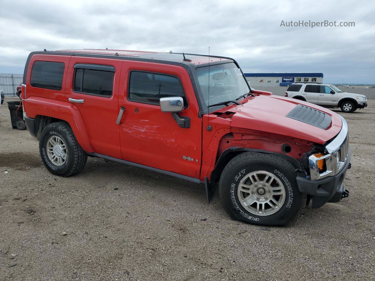 2006 Hummer H3  Красный vin: 5GTDN136368101996