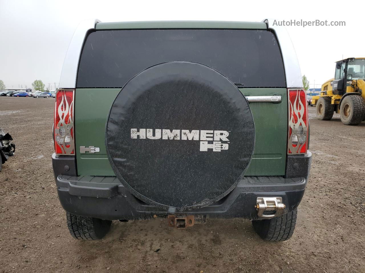 2006 Hummer H3  Green vin: 5GTDN136368112366