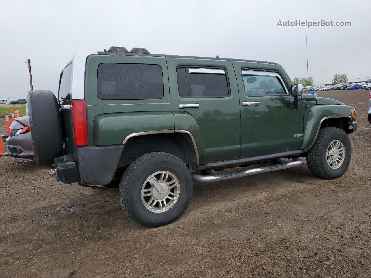 2006 Hummer H3  Green vin: 5GTDN136368112366