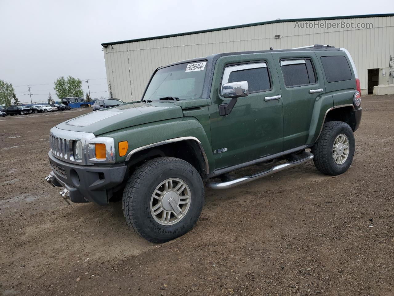 2006 Hummer H3  Green vin: 5GTDN136368112366