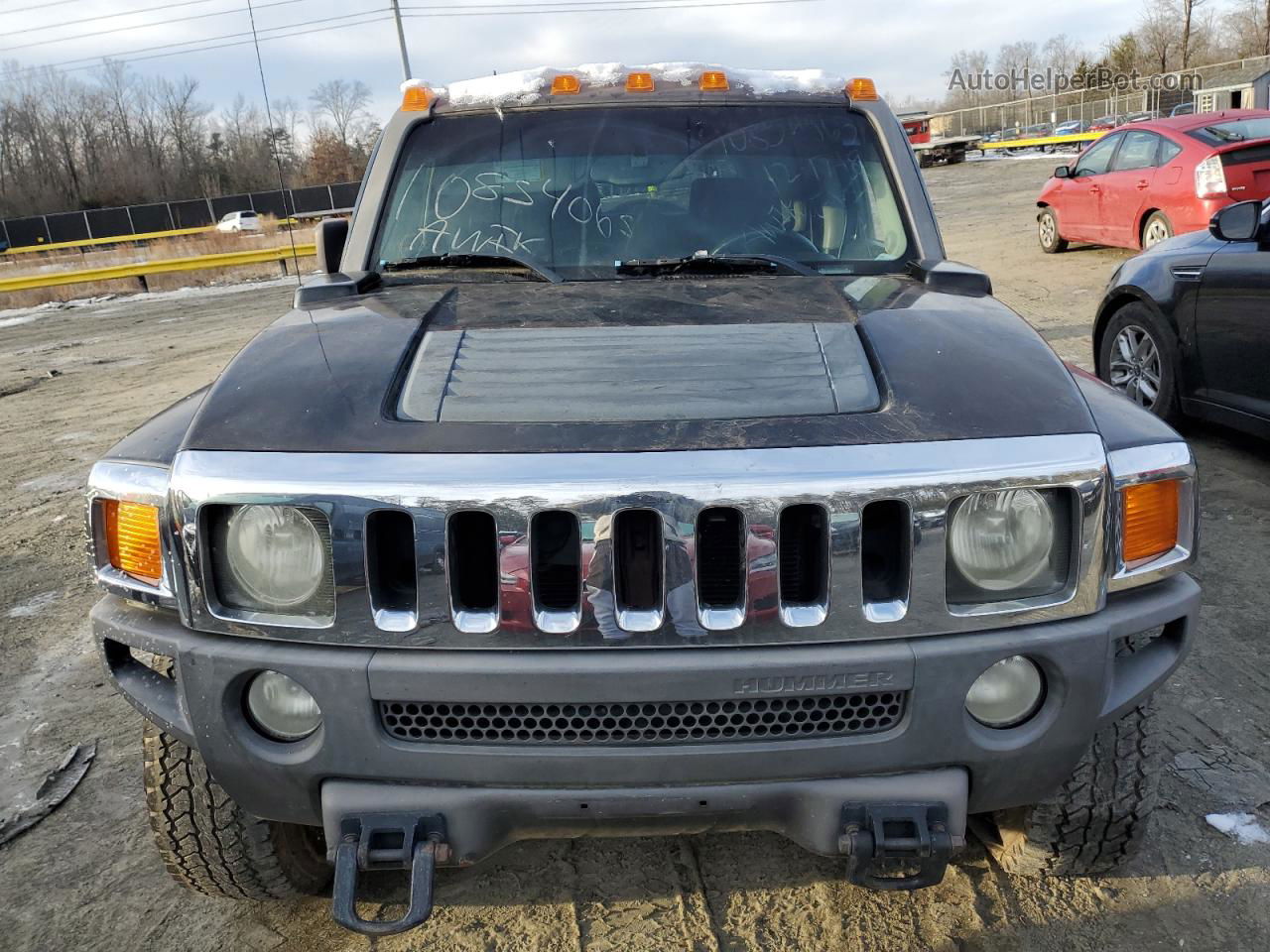 2006 Hummer H3  Black vin: 5GTDN136368125392