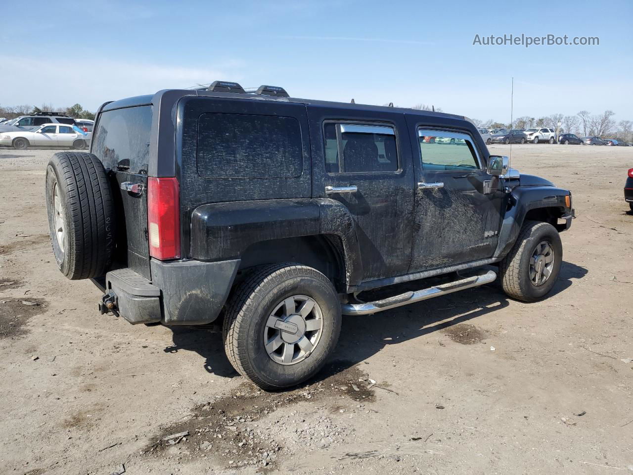 2006 Hummer H3  Black vin: 5GTDN136368142208