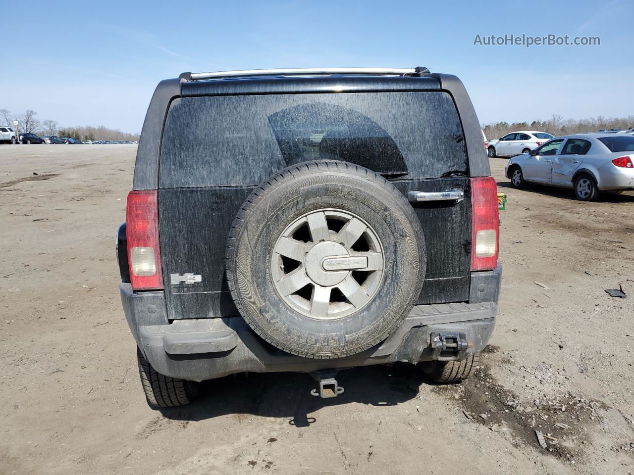 2006 Hummer H3  Black vin: 5GTDN136368142208