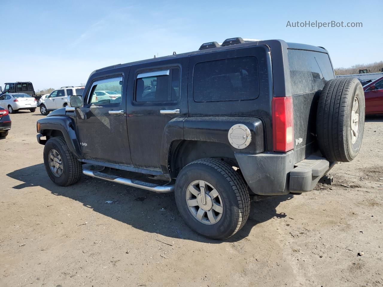 2006 Hummer H3  Black vin: 5GTDN136368142208