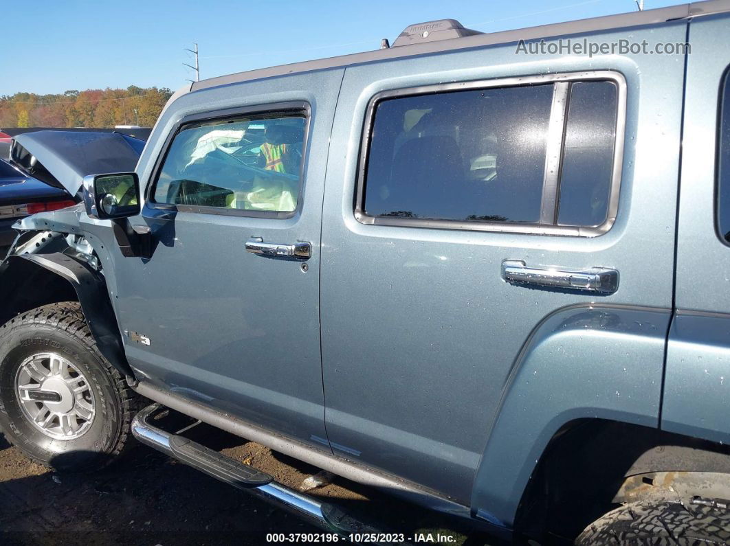 2006 Hummer H3 Suv Blue vin: 5GTDN136368148333